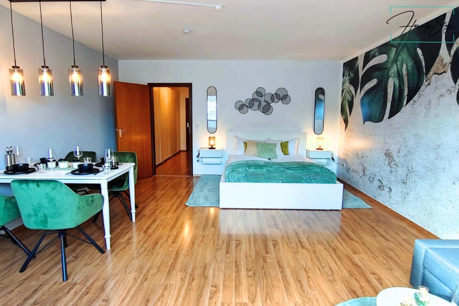 Homely Stay Serenity Greens - Stylisch Studio-Apartment With Kitchen - 10 Min To Central Station, Pet Friendly Munique Exterior foto