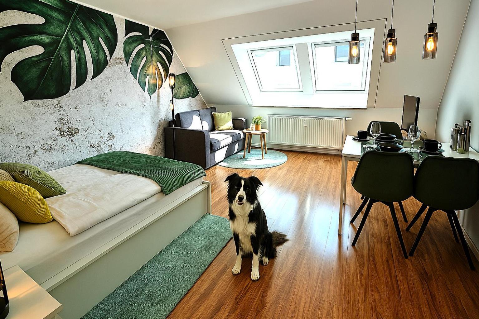 Homely Stay Serenity Greens - Stylisch Studio-Apartment With Kitchen - 10 Min To Central Station, Pet Friendly Munique Exterior foto